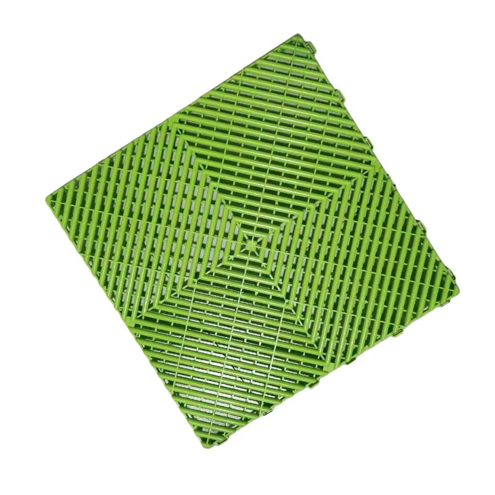 Detailing floor tiles - Green