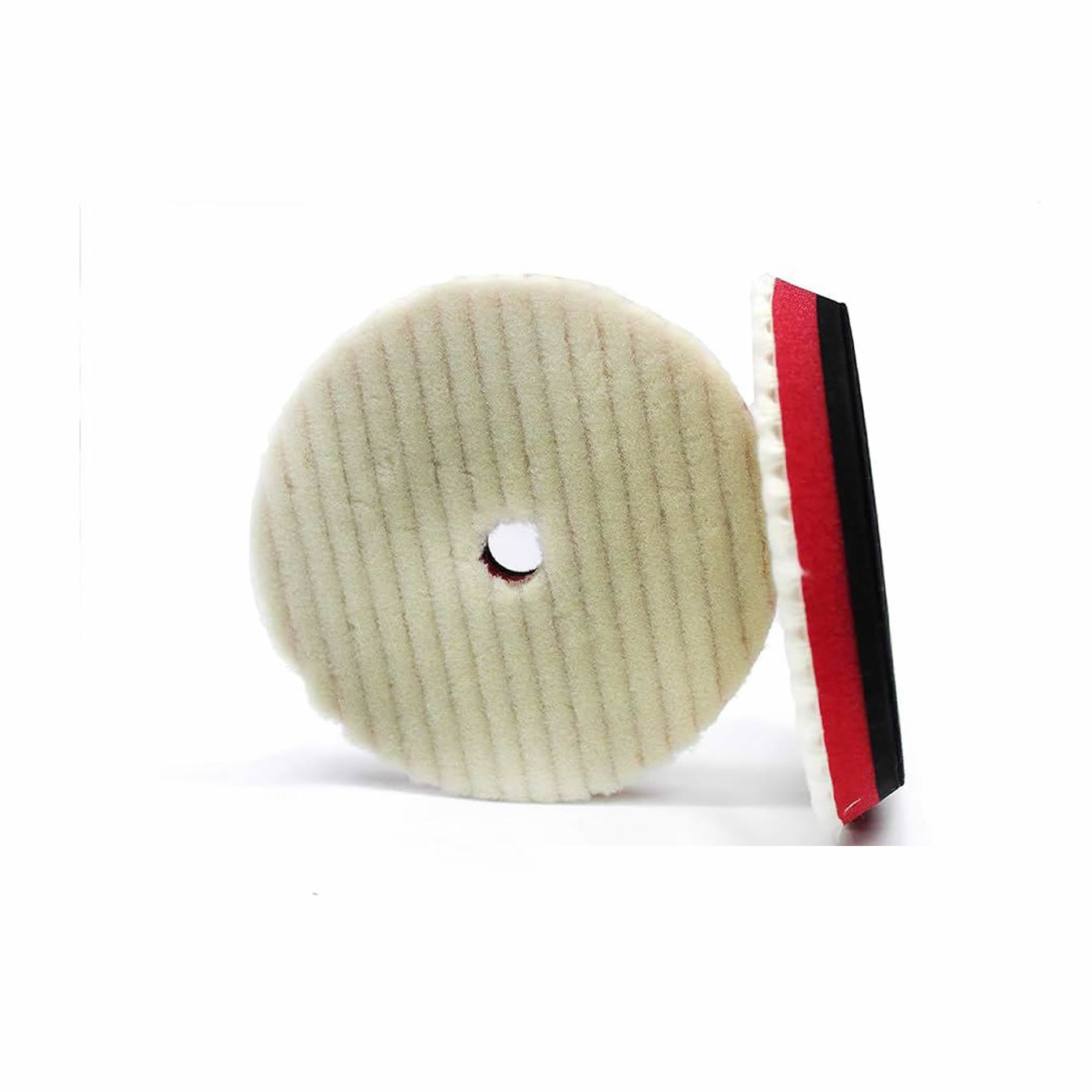Wool Heavy cut polishing pad 6inch